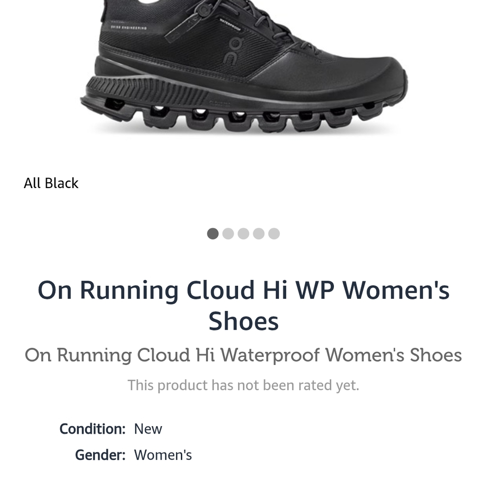 On Running Cloud Hi Waterproof Women's Shoes